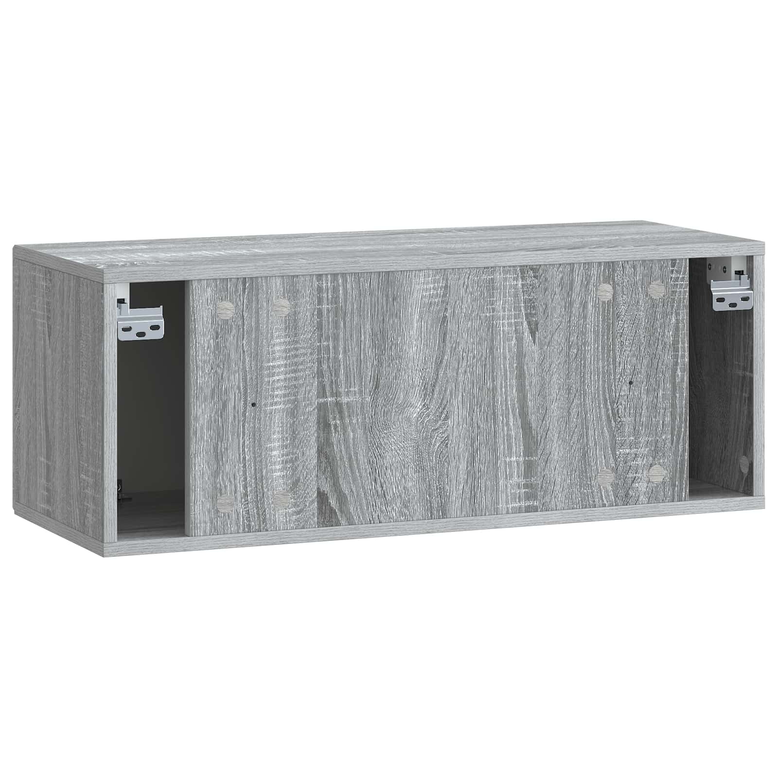 Mobile Porta TV da Muro Grigio Sonoma 78,5 x 31 x 30 cm
