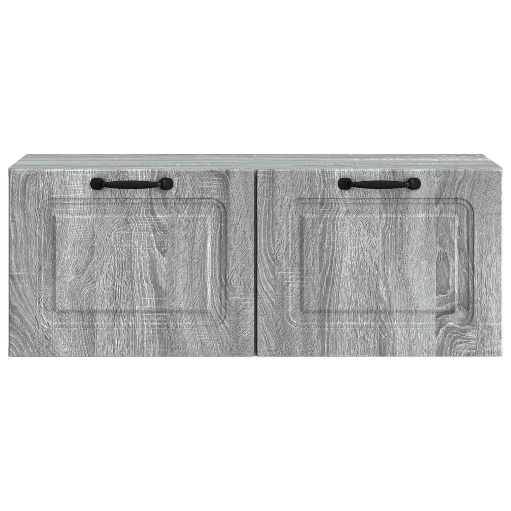 Mobile Porta TV da Muro Grigio Sonoma 78,5 x 31 x 30 cm