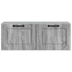 Mobile Porta TV da Muro Grigio Sonoma 78,5 x 31 x 30 cm