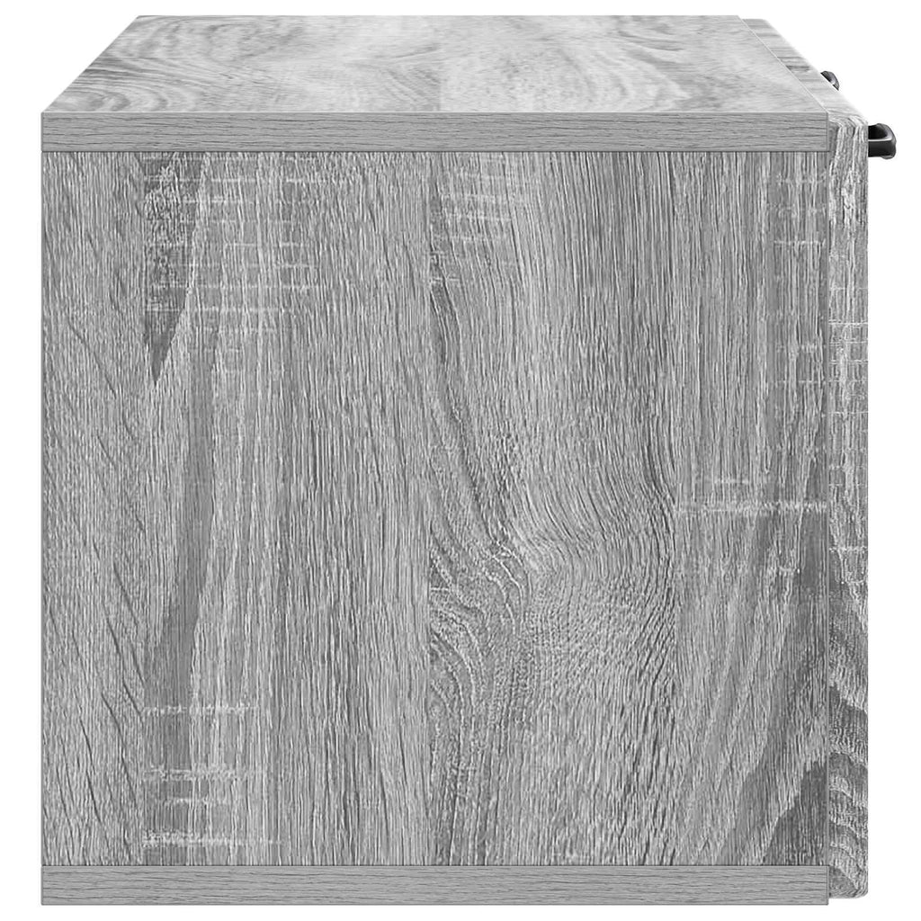 Mobile Porta TV da Muro Grigio Sonoma 78,5 x 31 x 30 cm