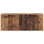 Mobile Porta TV da Muro Legno antico 78,5 x 31 x 30 cm