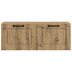 Mobile Porta TV da Muro Rovere Artigianale 78,5 x 31 x 30 cm