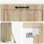 Mobile Porta TV da Muro Rovere Sonoma 98 x 31 x 30 cm