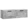 Mobile Porta TV da Muro Grigio Cemento 98 x 31 x 30 cm