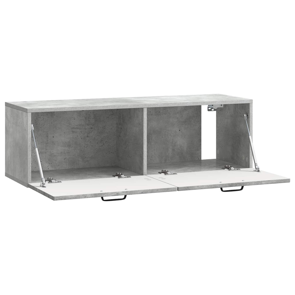 Mobile Porta TV da Muro Grigio Cemento 98 x 31 x 30 cm