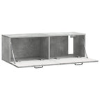 Mobile Porta TV da Muro Grigio Cemento 98 x 31 x 30 cm