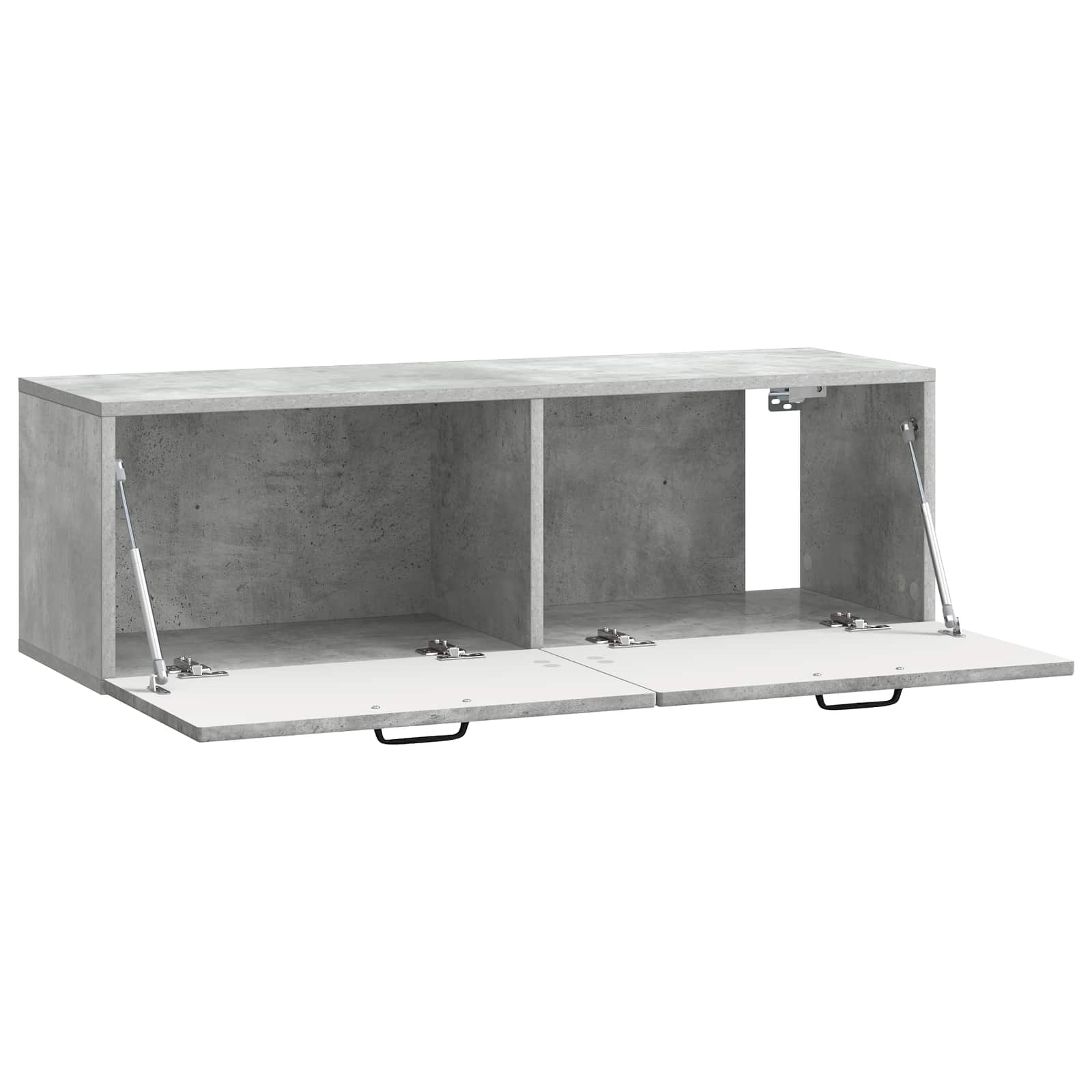 Mobile Porta TV da Muro Grigio Cemento 98 x 31 x 30 cm