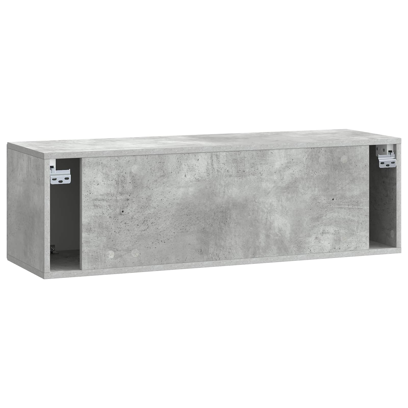 Mobile Porta TV da Muro Grigio Cemento 98 x 31 x 30 cm