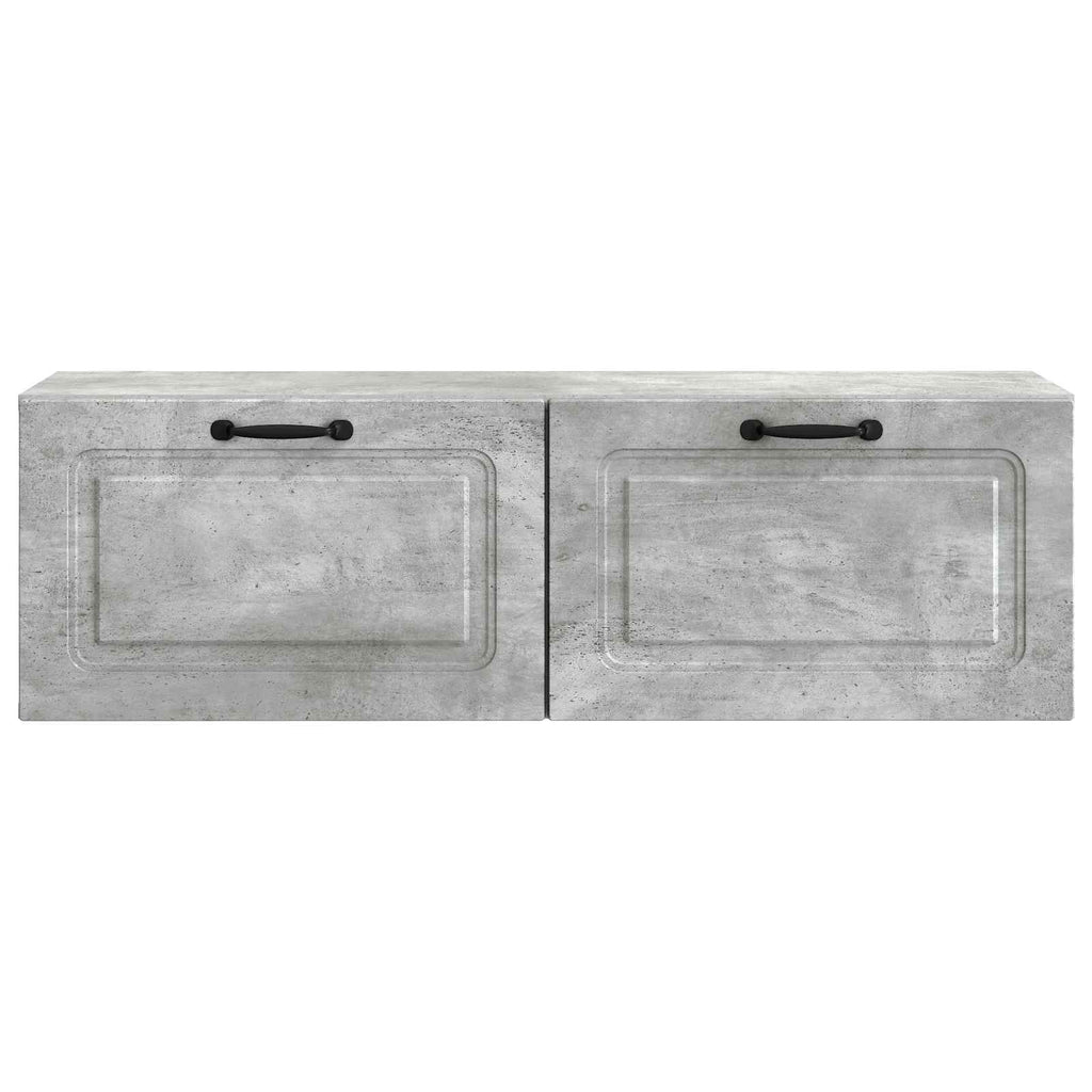 Mobile Porta TV da Muro Grigio Cemento 98 x 31 x 30 cm