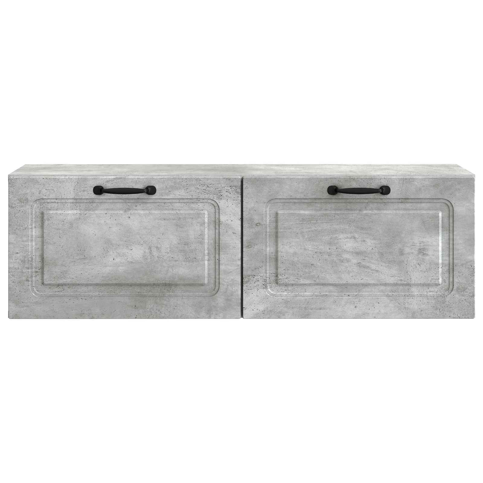 Mobile Porta TV da Muro Grigio Cemento 98 x 31 x 30 cm