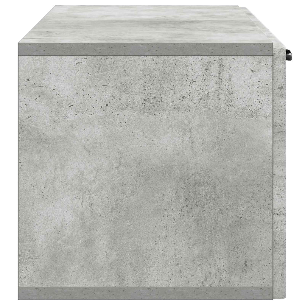 Mobile Porta TV da Muro Grigio Cemento 98 x 31 x 30 cm