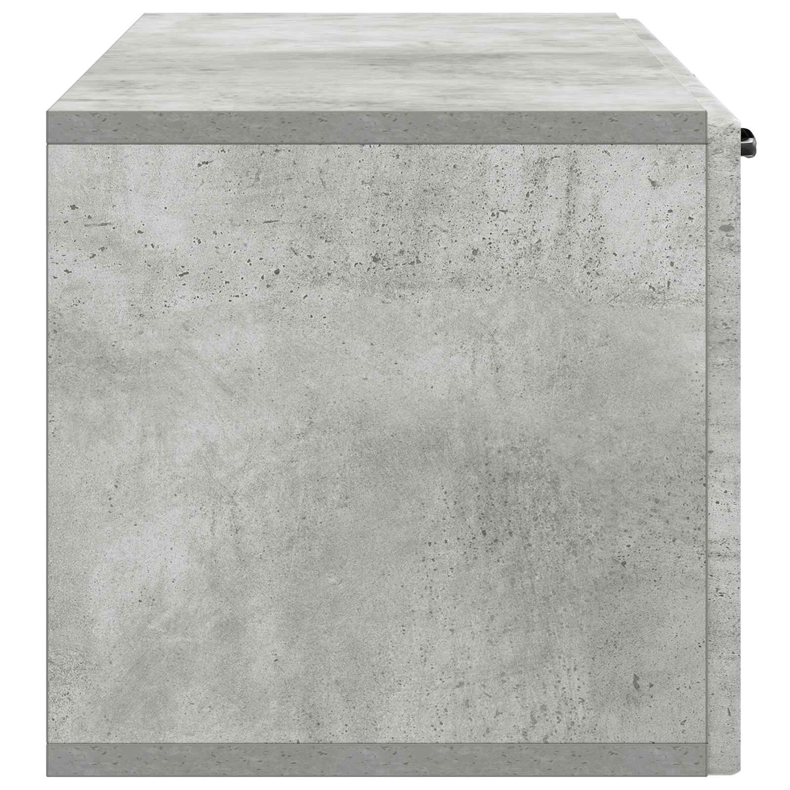 Mobile Porta TV da Muro Grigio Cemento 98 x 31 x 30 cm