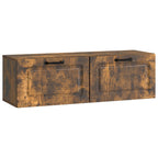 Mobile Porta TV da Muro Rovere Fumo 98 x 31 x 30 cm