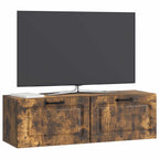 Mobile Porta TV da Muro Rovere Fumo 98 x 31 x 30 cm