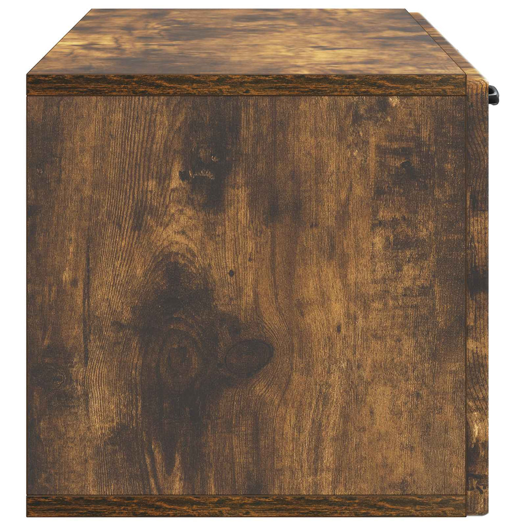 Mobile Porta TV da Muro Rovere Fumo 98 x 31 x 30 cm