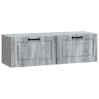 Mobile Porta TV da Muro Grigio Sonoma 98 x 31 x 30 cm