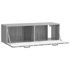 Mobile Porta TV da Muro Grigio Sonoma 98 x 31 x 30 cm
