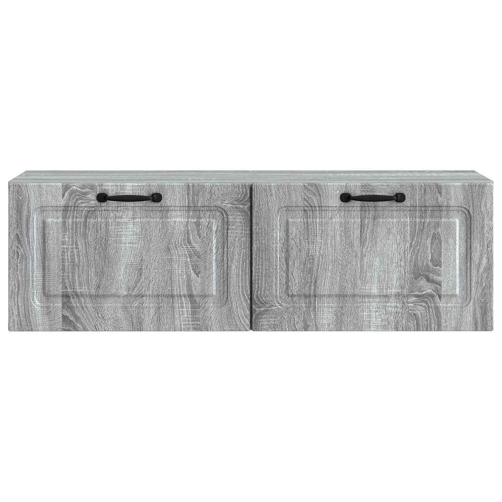 Mobile Porta TV da Muro Grigio Sonoma 98 x 31 x 30 cm