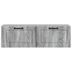 Mobile Porta TV da Muro Grigio Sonoma 98 x 31 x 30 cm