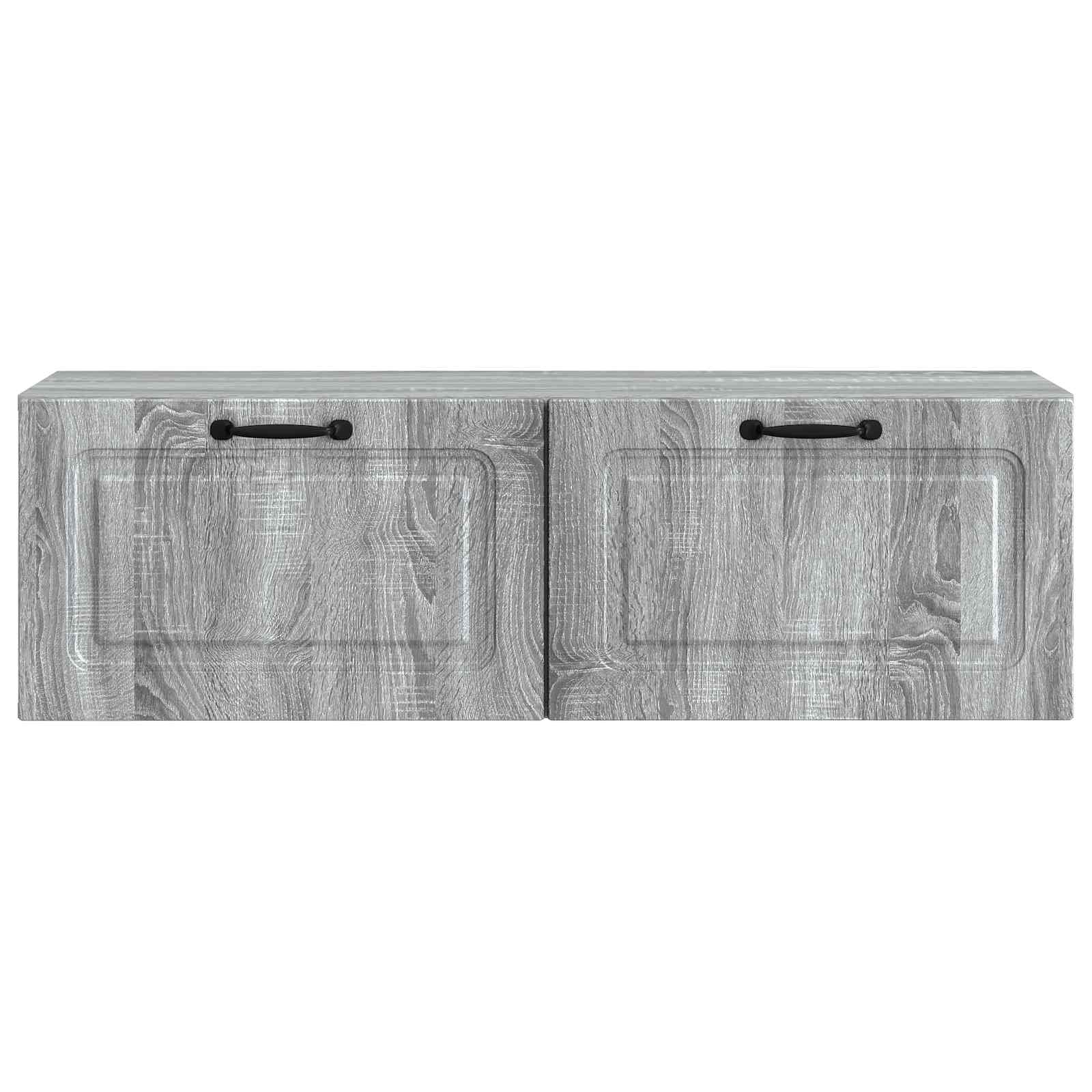 Mobile Porta TV da Muro Grigio Sonoma 98 x 31 x 30 cm