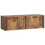 Mobile Porta TV da Muro Legno antico 98 x 31 x 30 cm