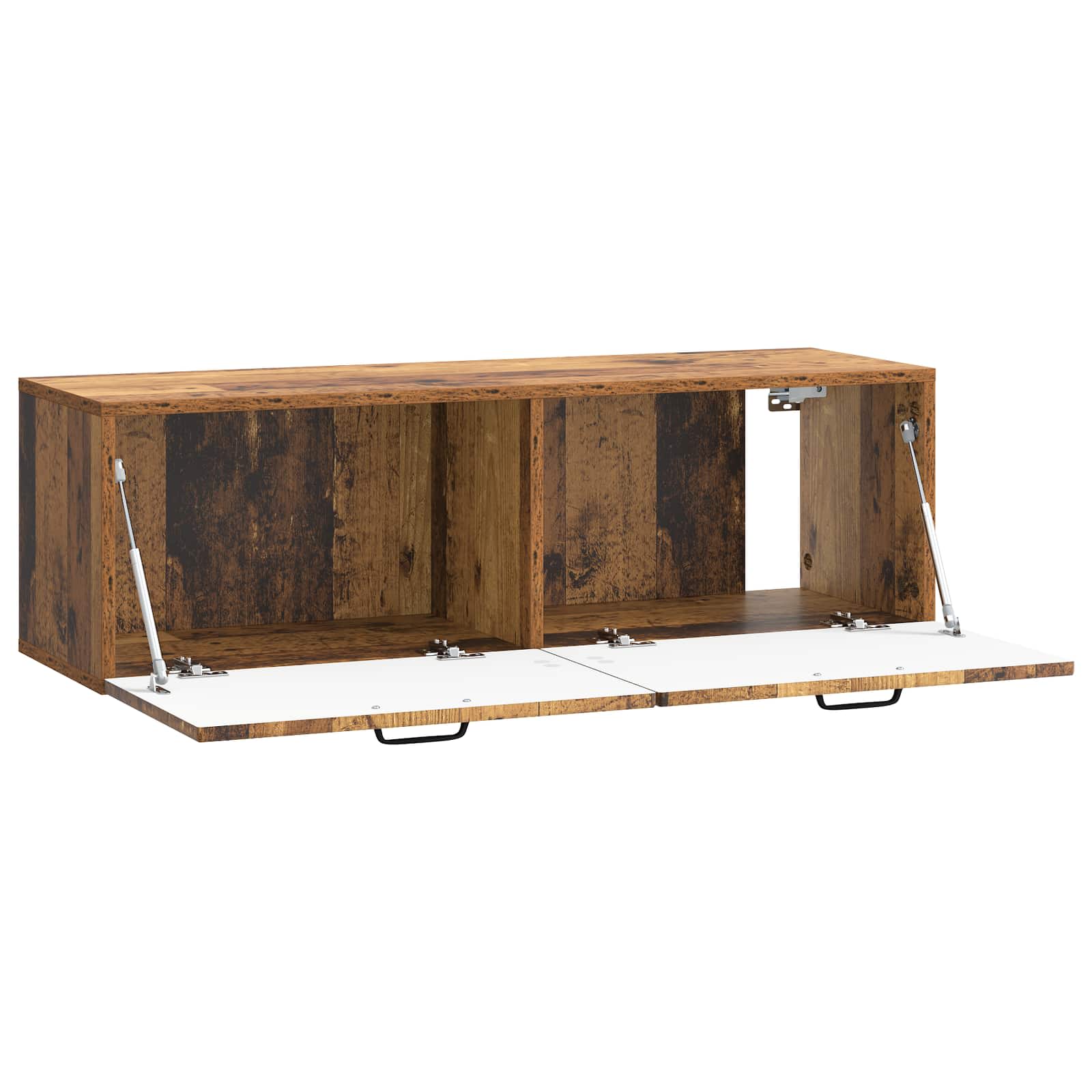 Mobile Porta TV da Muro Legno antico 98 x 31 x 30 cm