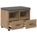 Panca per ingresso Rovere Artigianale 60 x 38 x 46 cm