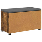 Panca per ingresso Quercia Affumicata 80 x 38 x 46 cm