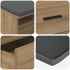 Panca per ingresso Rovere Artigianale 80 x 38 x 46 cm