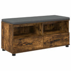Panca per ingresso Quercia Affumicata 100 x 38 x 46 cm