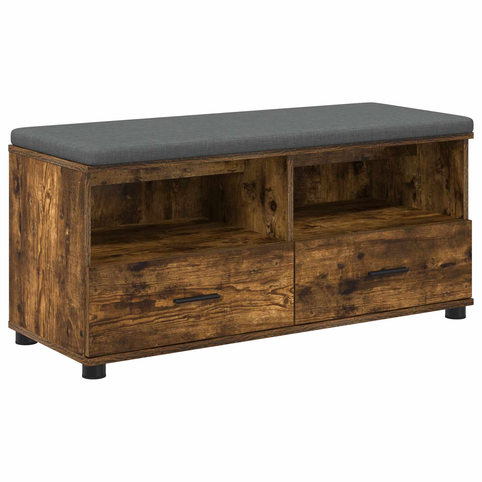 Panca per ingresso Quercia Affumicata 100 x 38 x 46 cm