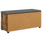 Panca per ingresso Quercia Affumicata 100 x 38 x 46 cm