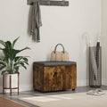 Panca per ingresso con porta Quercia Affumicata 60 x 38 x 46 cm