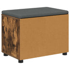 Panca per ingresso con porta Quercia Affumicata 60 x 38 x 46 cm