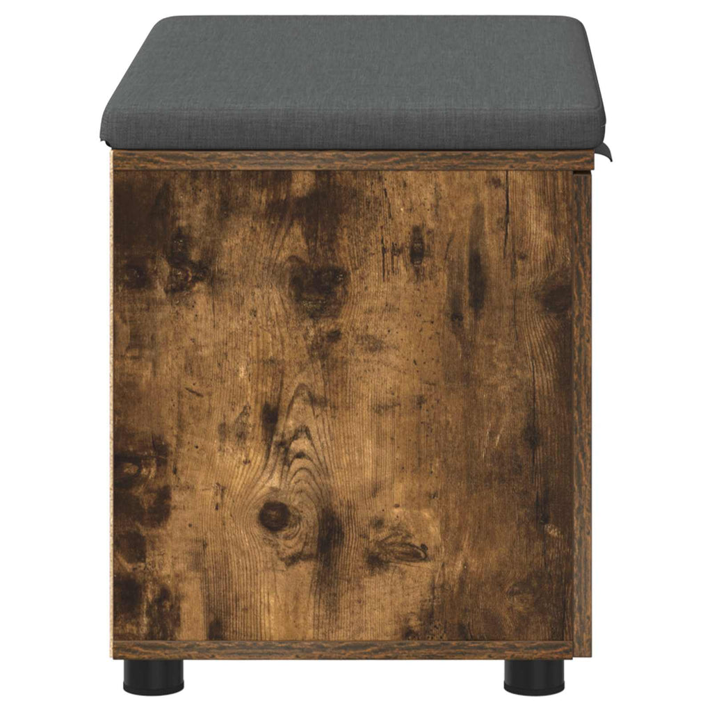 Panca per ingresso con porta Quercia Affumicata 60 x 38 x 46 cm
