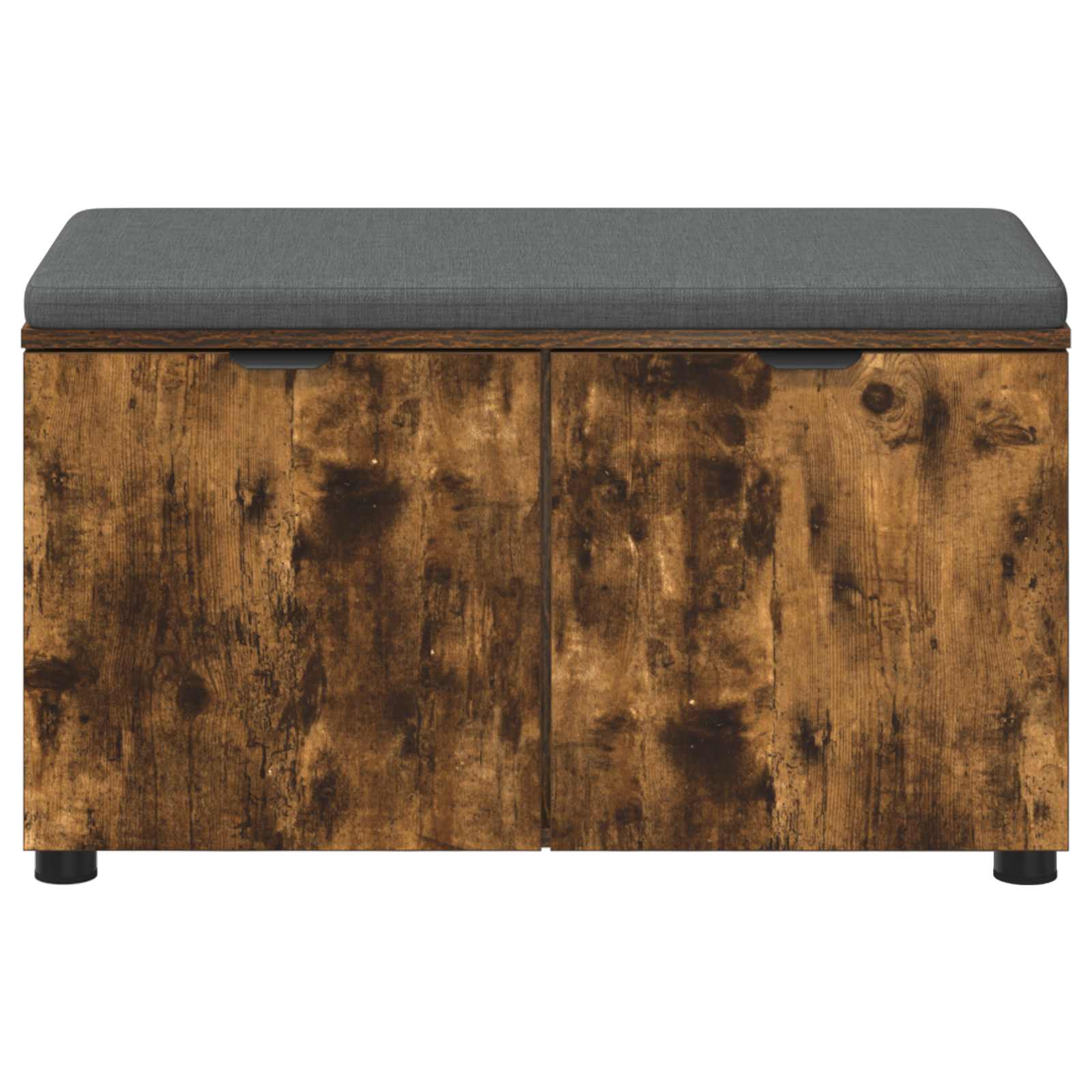Panca per ingresso con porta Quercia Affumicata 80 x 38 x 46 cm