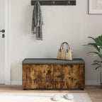 Panca per ingresso Quercia Affumicata 100 x 38 x 46 cm