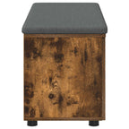 Panca per ingresso Quercia Affumicata 100 x 38 x 46 cm