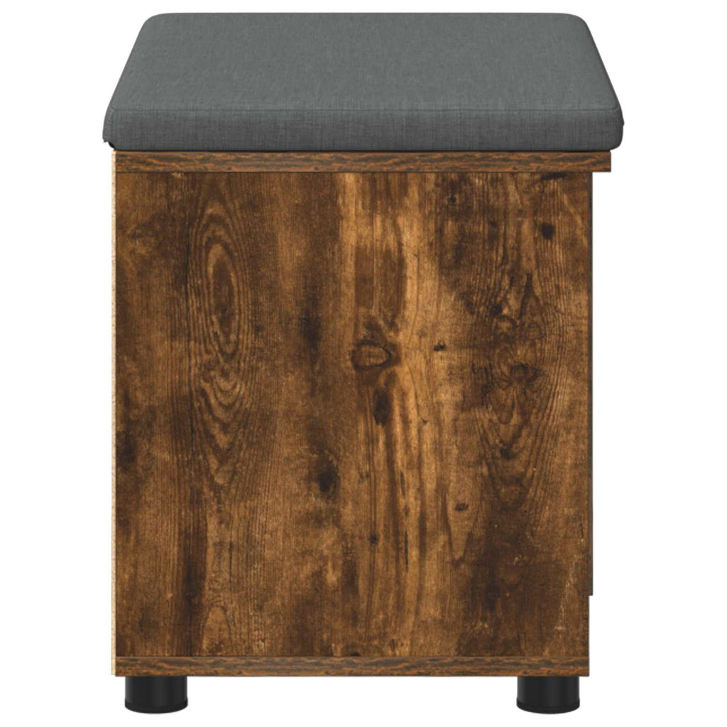 Panca per ingresso con porta Quercia Affumicata 60 x 38 x 46 cm