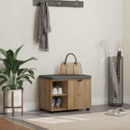 Panca per ingresso con porta Rovere Artigianale 60 x 38 x 46 cm