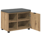 Panca per ingresso con porta Rovere Artigianale 60 x 38 x 46 cm
