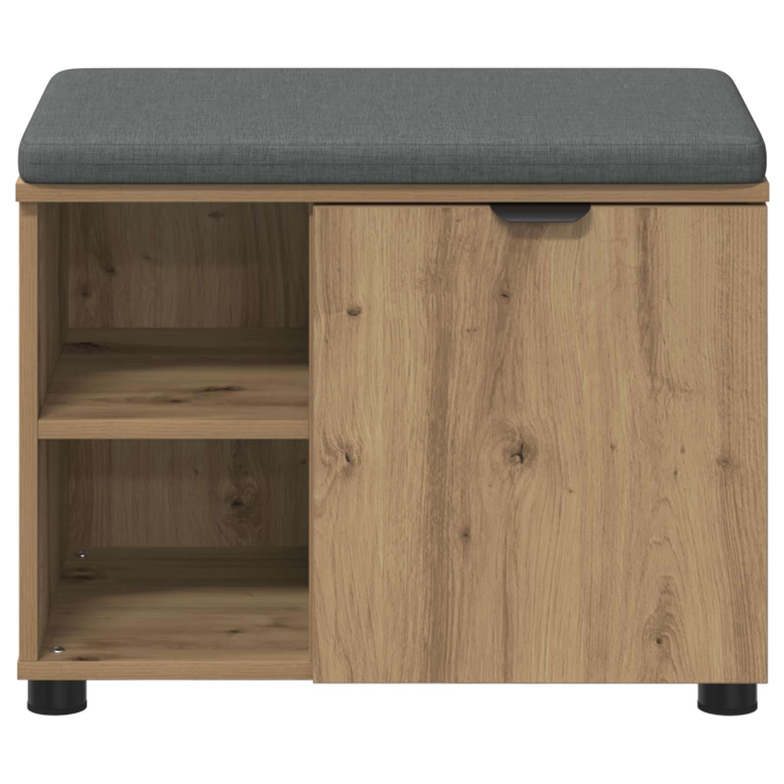 Panca per ingresso con porta Rovere Artigianale 60 x 38 x 46 cm