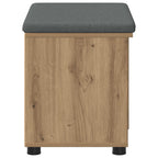 Panca per ingresso con porta Rovere Artigianale 60 x 38 x 46 cm