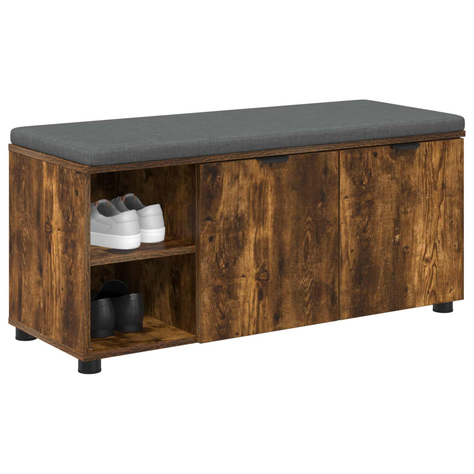 Panca per ingresso Quercia Affumicata 100 x 38 x 46 cm