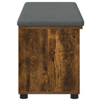 Panca per ingresso Quercia Affumicata 100 x 38 x 46 cm