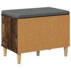 Panca per ingresso con porta Quercia Affumicata 60 x 38 x 46 cm