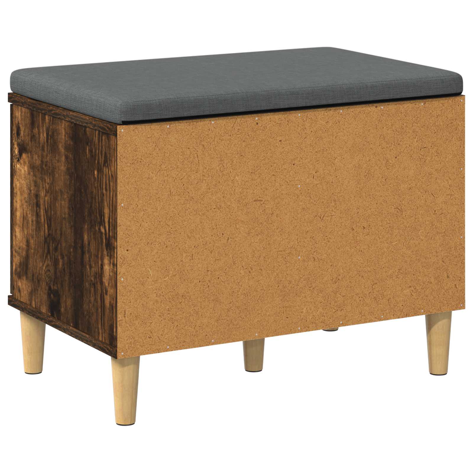 Panca per ingresso con porta Quercia Affumicata 60 x 38 x 46 cm