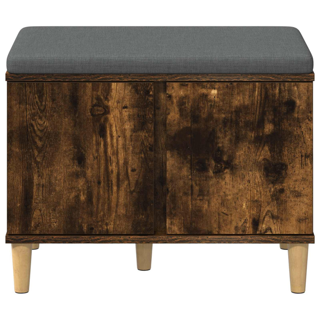 Panca per ingresso con porta Quercia Affumicata 60 x 38 x 46 cm