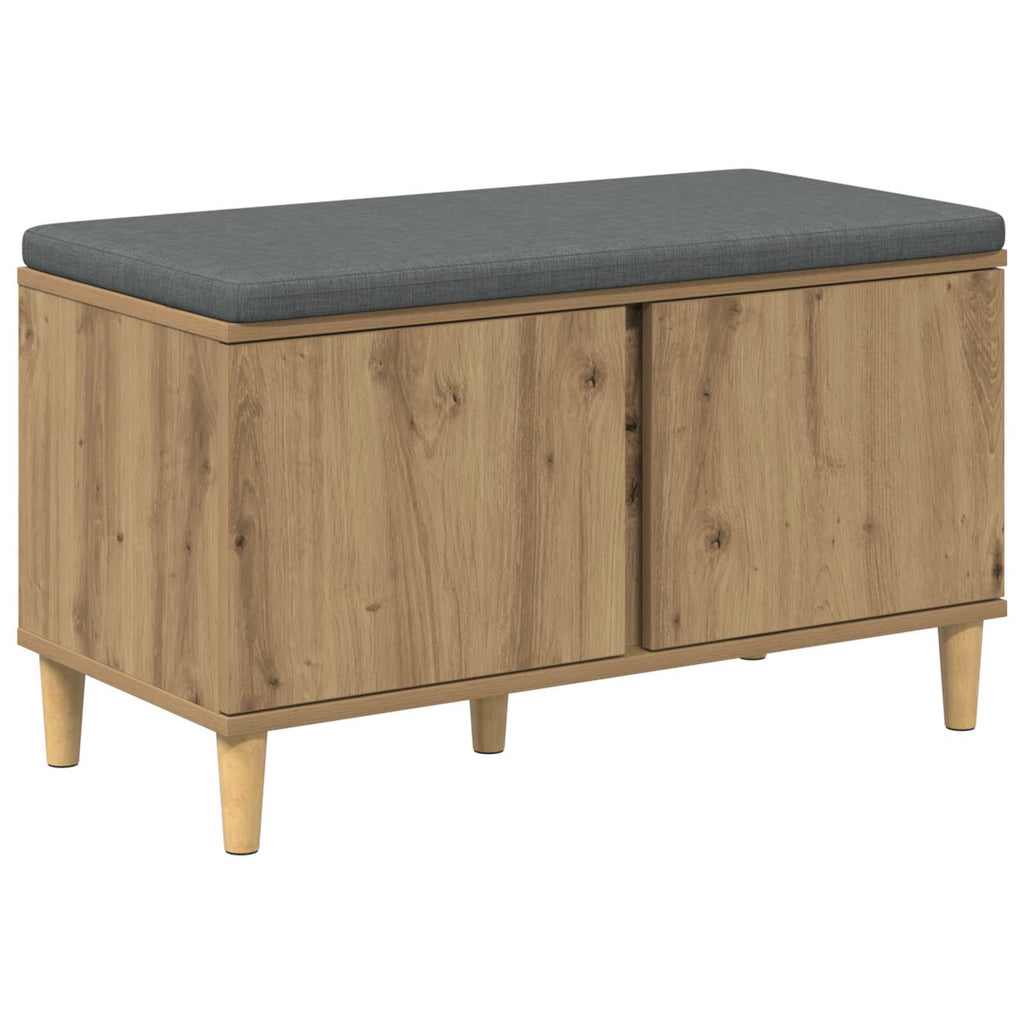 Panca per ingresso con porta Rovere Artigianale 80 x 38 x 46 cm