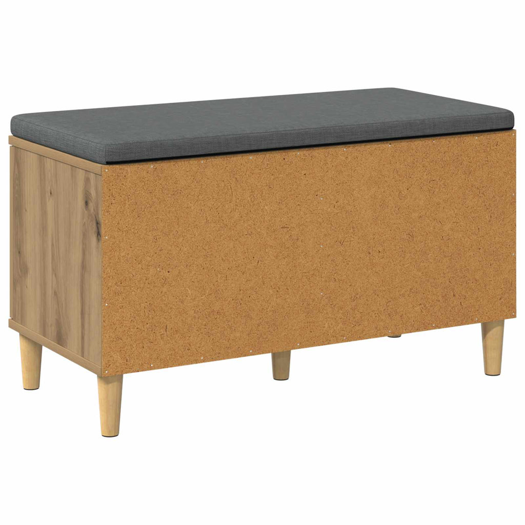 Panca per ingresso con porta Rovere Artigianale 80 x 38 x 46 cm